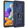 Mobigear Armor Ring Samsung Galaxy A21s Hoesje Hardcase Backcover Shockproof met Ringhouder - Blauw