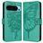 Mobigear Butterfly Google Pixel 9 Pro XL Hoesje Bookcase Portemonnee - Groen