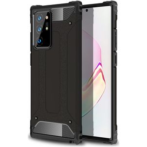 Mobigear Outdoor Samsung Galaxy Note 20 Ultra Hoesje Hardcase Backcover Shockproof - Zwart