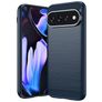 Mobigear Brushed Slim Google Pixel 11 Pro XL Hoesje Flexibel TPU Backcover - Blauw