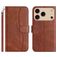Mobigear S Line iPhone 17 Pro Max Hoesje Bookcase Portemonnee - Bruin