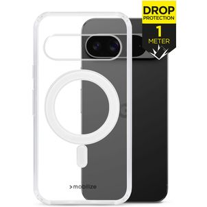 Mobilize Naked Protection Doorzichtig Google Pixel 9 Pro XL MagSafe Hoesje Hardcase Backcover Shockproof - Transparant