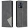 Mobigear Rhombus Slim Motorola Moto E13 Hoesje Bookcase - Zwart