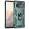 Mobigear Armor Ring Google Pixel 6 Pro Hoesje Hardcase Backcover Shockproof met Ringhouder - Groen