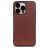 Mobigear Excellent iPhone 14 Pro Hoesje Hardcase Backcover - Bruin