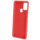Mobiparts Samsung Galaxy A21s Siliconen Hoesje Backcover - Scarlet Red