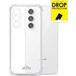 My Style Protective Flex Doorzichtig Samsung Galaxy S23 FE Hoesje Flexibel TPU Backcover Shockproof - Transparant