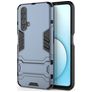 Mobigear Armor Stand Realme X50 Hoesje Hardcase Backcover Shockproof met Standaard - Blauw