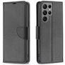 Mobigear Excellent Samsung Galaxy S23 Ultra Hoesje Bookcase Portemonnee - Zwart