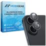 Mobigear Single Lens iPhone 17 Glazen Camera Lens Protector - Case Friendly - Zwart