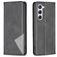 Mobigear Rhombus Slim Samsung Galaxy S24 Hoesje Bookcase - Zwart