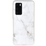 Mobigear Marble Huawei P40 Hoesje Flexibel TPU Backcover - Wit
