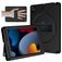 Mobigear Ruggedized iPad 8 (2020) Hoes EVA Schuim Backcover + Standaard - Zwart