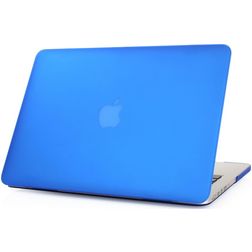 Mobigear Matte MacBook Pro 15 Inch (2012-2015) Hoes Hardshell Laptopcover MacBook Case - Donkerblauw - Model A1398