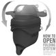 Catalyst Waterproof Apple AirPods 1 Hoesje Flexibel Siliconen Waterdicht - Slate Grey