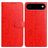 Mobigear Flowers iPhone Air Hoesje Bookcase Portemonnee - Rood