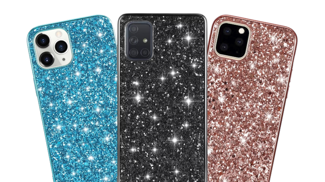 Glitter hoesjes
