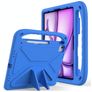 Mobigear AeroArmor iPad Air 13 Inch (2024) Kinder Tablethoes met Handvat + Stylus Houder - Blauw
