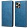 Mobigear Wallet iPhone 16 Pro Max Hoesje Bookcase Portemonnee - Blauw