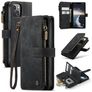 Caseme C30 iPhone 14 Hoesje Bookcase Portemonnee - Zwart