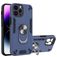 Mobigear Armor Ring iPhone 14 Pro Max Hoesje Hardcase Backcover Shockproof met Ringhouder - Blauw