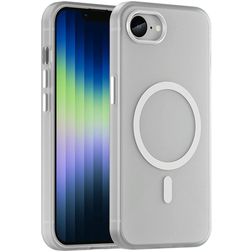 Mobigear Shockproof iPhone 16e MagSafe Hoesje Hardcase Backcover - Wit