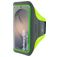 Mobiparts Comfort Fit Telefoonhouder Hardlopen Samsung Galaxy S26 Sport Hoesje Neopreen Sportarmband - Neon Green
