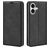 Mobigear Retro Slim iPhone 17 Hoesje Bookcase Portemonnee - Zwart
