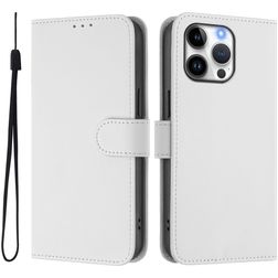 Mobigear Urban Wallet iPhone 16 Pro Max Hoesje Bookcase Portemonnee - Wit