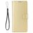 Mobigear Wallet HONOR X7 Hoesje Bookcase Portemonnee - Goud