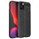 Mobigear Luxury iPhone 12 Pro Max Hoesje Flexibel TPU Backcover - Zwart