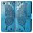 Mobigear Butterfly iPhone 16e Hoesje Bookcase Portemonnee - Blauw