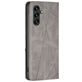 Mobigear Rhombus Slim Samsung Galaxy A56 Hoesje Bookcase - Grijs