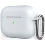Mobigear Classic Apple AirPods Pro 2 Hoesje Flexibel Siliconen - Wit
