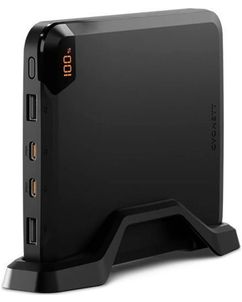 Cygnett VertPWR 4 USB Powerbank 25.000 mAh Power Delivery 100W - Zwart