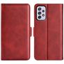 Mobigear Slim Magnet Samsung Galaxy A73 Hoesje Bookcase Portemonnee - Rood