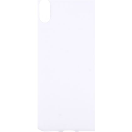 Mobigear Basics Doorzichtig iPhone XS Max Hoesje Flexibel TPU Backcover - Transparant
