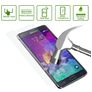 Mobigear Samsung Galaxy Note 4 Glazen Screenprotector - Case Friendly