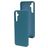 Mobiparts Samsung Galaxy A34 Siliconen Hoesje Backcover - Blueberry Blue