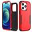Mobigear Ultra Tough iPhone 15 Pro Max Hoesje Hardcase Backcover Shockproof - Rood