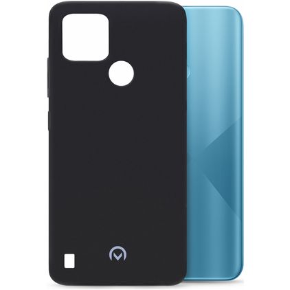 Mobilize Rubber Gelly Realme C21 Hoesje Flexibel TPU Backcover - Matt Black