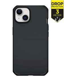 ITSkins SpectrumSolid-R iPhone 13 Hoesje Flexibel TPU Backcover Shockproof - Plain Black
