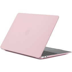 Mobigear Matte MacBook Pro 13 Inch (2016-2023) Hoes Hardshell Laptopcover MacBook Case - Pastelroze - Model A1706 / A1708 / A1989 / A2159 / A2289 / A2251 / A2338