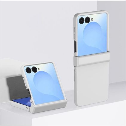 Mobigear Colors Samsung Galaxy Z Flip 8 Hoesje Hardcase Backcover - Wit