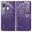 Mobigear Butterfly Samsung Galaxy A40 Hoesje Bookcase Portemonnee - Paars
