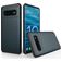Mobigear Card Samsung Galaxy S10 Hoesje Hardcase Backcover Shockproof met Pasjeshouder - Marineblauw