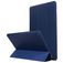 Mobigear Tri-Fold Gel iPad 8 (2020) Hoes TPU,Kunstleer Bookcase - Blauw