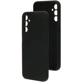 Mobiparts Samsung Galaxy A14 Siliconen Hoesje Backcover - Zwart