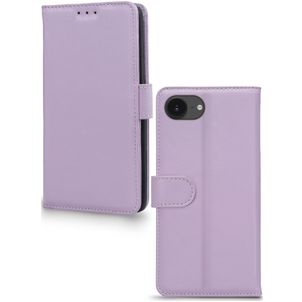 Mobilize Premium Gelly iPhone 17e Hoesje Bookcase Portemonnee - Paars