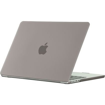 Mobigear Matte MacBook Air 15 Inch (2023-2026) Hoes Hardshell Laptopcover MacBook Case - Grijs - Model A2941 / A3114 / A3241 / A3448